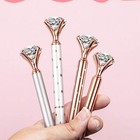 1 diamond Head Crystal Ball Pen Concert Pen Ballpoint Pen Writing Stationery