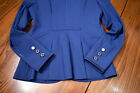 Samshield  New  Show Jacket Hunt Coat  Blue  40   usa 8 10 