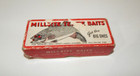 Millsite Rattle Bug Lure 905 Floater Red white   Black W  Box And Instructions