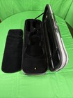 Adm Oblong Full Size 4 4 Violin Case With Hygrometer And Cover Cloth