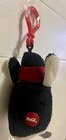 2009 Coca-cola Penguin Keychain 3    Plush Backpack Clip Rare Ec Fast Shipping