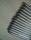 Set Of 13 Vintage Chrome silver Color Stair Rods