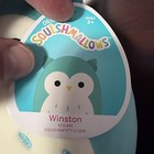Nwt Kellytoy Squishmallows 7 5    Winston The Teal Owl Free Shipping 2021