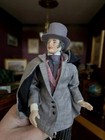 Dollhouse Miniature Artisan Porcelain Grey Hair Gentleman Man Period  Doll 1 12