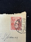 Japan Cover To American Consulate 1920 s 3 Japanese Sen