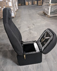 Bostrom Western Star T900f Truck Passenger Seat Locked Tool Box High Back Black
