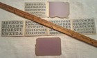 Antique Embroidery Pattern Booklet Germany 1800 s Florals Alphabets Numbers