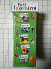 First Learning Chunky Board Books Set Baby Toddler Early Learning New Sealed
