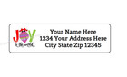 30 Joy To The World Christmas Personalized Return Address Labels 1 In X 2 625 In