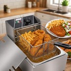 Electric Fryer Heating Element Replacement  1700w 110v Power With Temp Control