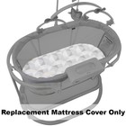 For Fisher-price Soothing Motions Bassinet - Dpv60   Mattress Cover   White     