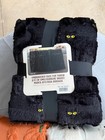 Nwt Costco Halloween Faux Fur Throw Blanket Ghost Cat Pumpkin