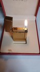S t  Dupont Line 2 Gold Gas Lighter Classic Pattern Used