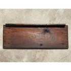 Vtg Folgers Advertising Coffee San Francisco California Wood Crate Panel Sign