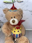 First   Main Plush Teddy Bear E  Special Day Birthday Party Hat Cupcake 11  New
