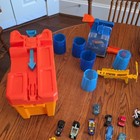 Hot Wheels Track Builder Set And 33 Cars Including Multiple Hot Wheels