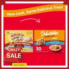 Hartz Delectables Stew Lickable Wet Cat Treats Variety Pack  30 Count