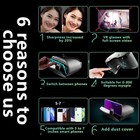 3d Vr Glasses Headset For Iphone   Android Phones With Real Lens Goggles