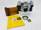 Kodak 35 Rangefinder 35mm Film Camera 50mm F 3 5 Anaster W deluxe Field Case