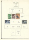 1948-53    8 Stamps From The Gold Coast On Album Pages