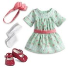 American Girl Samantha Be Forever Special Day Dress Outfit Retired New In Box