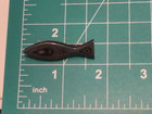 Vintage Taxco Sterling 925 Copper Onyx Inlay   Fish Brooch   Mid-century Modern