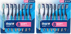 4-pack Oral-b Crossaction Advanced Smart Clean Soft Bristle Toothbrush  32-count