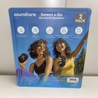 Soundcore Select 4 Go Bluetooth Speaker By Anker  2-pack Bundle  New
