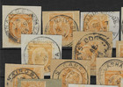 Kenya   Uganda Gv Postmark Assortment  22 
