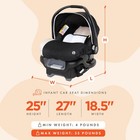 Baby Trend Ally Newborn Baby Infant Car Seat Travel System With Cover  Khaki