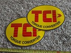 Lot Of 2 Vintage Tci Torque Converter Racing Decals Stickers Outlaw Nhra Nascar 