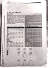 Vogue V8249 Sewing Pattern Uncut Pullover Tunic Top Easy 12-16 Deep Neckline Vtg