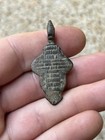 Exceptional Dug Ancient Christian Byzantine   Medieval Bronze Cross Pendant