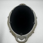 Vtg Style Ornate Gold Vanity Mirror Tray Oval Filigree Dresser Mirror Rocco