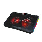 Rgb Laptop Cooling Pad For 11 -17 3  Notebook Laptop Cooler With 2 Big Quiet