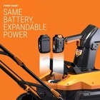 Wg471 40v  2x20v  20  Cordless Powershare Snow Thrower With Brushless Motor-ob