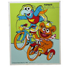 Playskool Lot 10 Wood Puzzles Sesame Street Glo Spider Popples Bath Treats Vtg