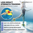Theraband Aquafins Water Aerobics Equipment For Pool Exercise  Aquatic Resistanc