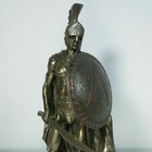 Leonidas Greek Spartan King Warrior W sword Statue Figure Bronze Finish 9 84 