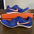 Nike Zoom Rival Racer Blue Safety Orange Men s Size 10 5 Track   Field Spikes