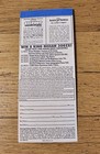 Chicago Bulls 1994 Playoffs Ticket Stub Nba Unused Full Ticket Home Game F 