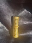 Vintage Refillable Revlon Lipstick Tube 576  Gold Toned  1950s  a012 