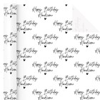 Birthday Wrapping Paper For Men - 17 Inch X 16 5 Feet Happy Birthday Handsome