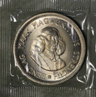 South Africa 1964 Slver 10 Cebts   Original Cellophane Holder  bu   99   Shipping