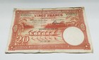 1943 Belgian Congo 20 Francs    Bank Van Belgisch Congo   Quatrieme Emission 43