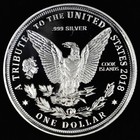 2018 1 2 Oz Silver Coin     1964 Proof Morgan Dollar     999 Fine Cook Islands  1