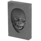 1pc Graphite Coin Molds For Metal Casting Crosses Crafts Skull Silver Ingot Usa