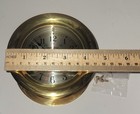 Vintage Ship s Bell Clock Heavy Brass Quartz