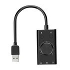 Universal External Usb Sound Card For Speaker Microphone Earphone Plug play
