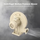 Centrifugal Medium Pressure Blower 110v 550w Stainless Steel Exhaust Fan 1700pa